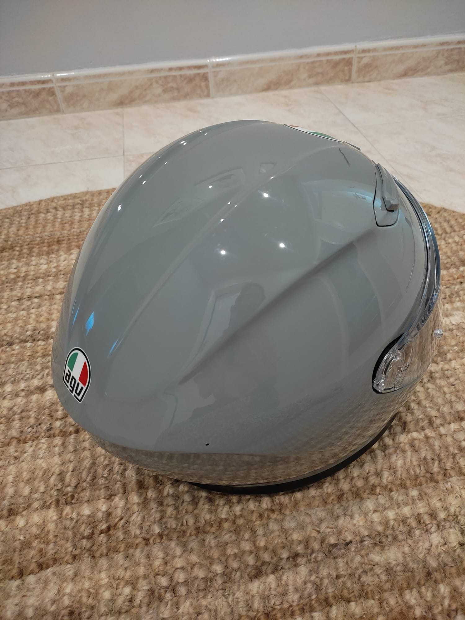 Capacete mota tamanho S AGV K-6