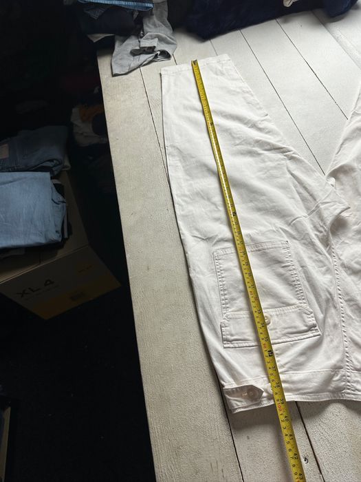 Uniqlo джинси білі мом 30 розмір