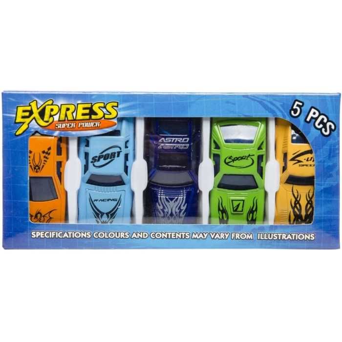 Mini autka - zestaw 5 sztuk