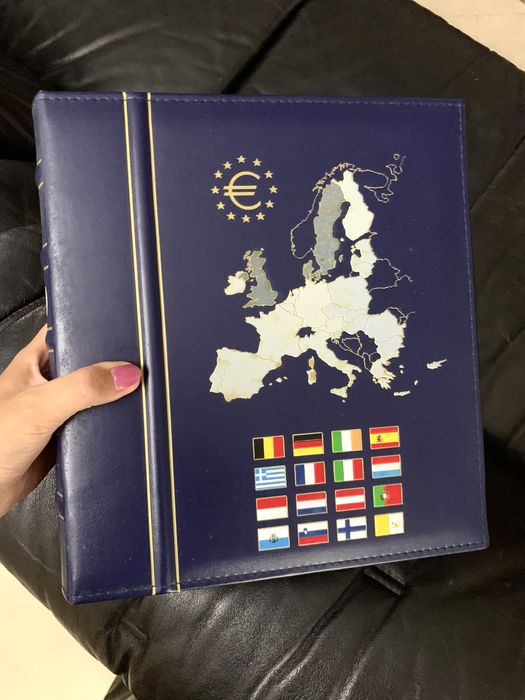 8 Livros coleção moedas Europa