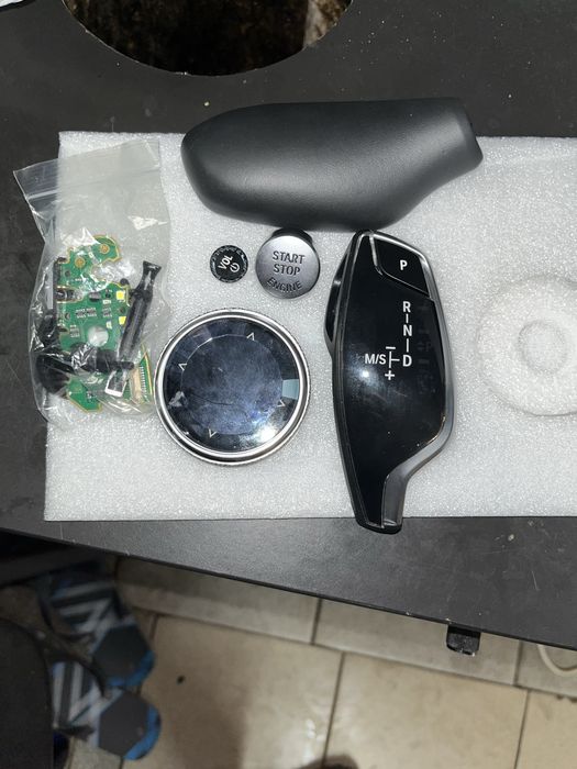 BMW G11 G12: iDrive сенсор + селектор АКПП + Start/Stop