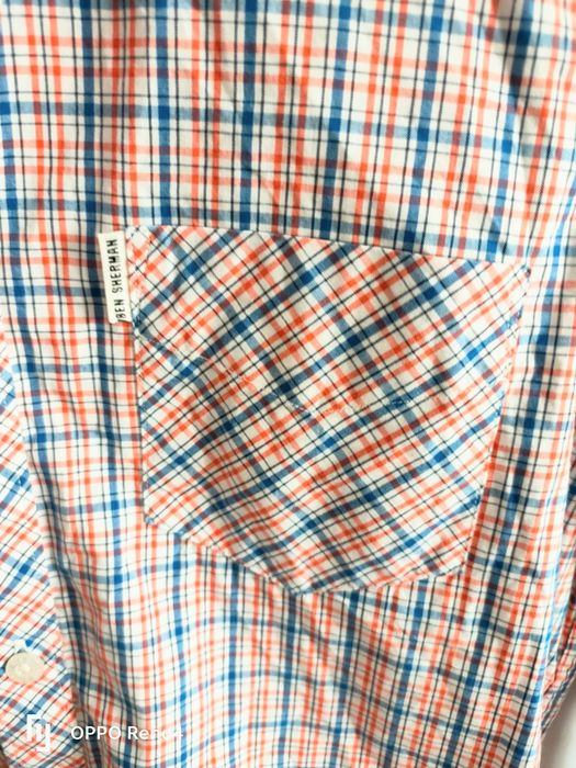 Nowa męska koszula Ben Sherman Slim Fit XS