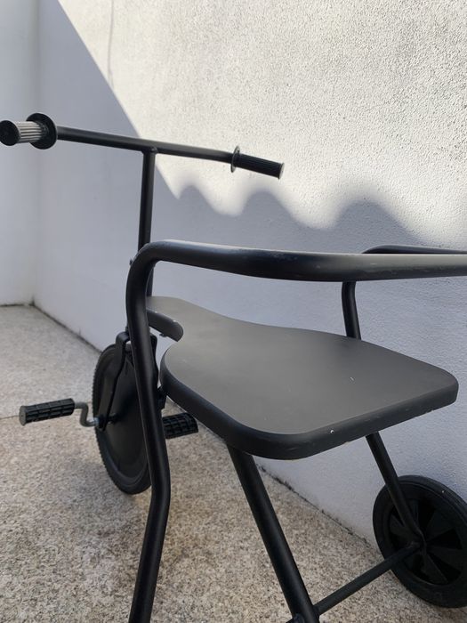Triciclo Fox Rider vintage Preto
