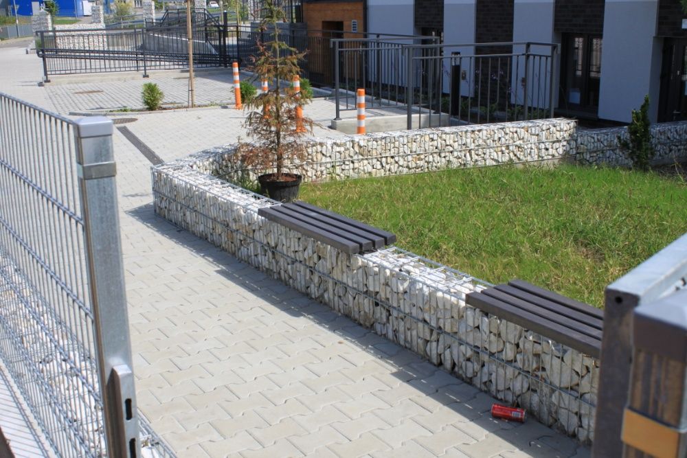 Kosz gabionowy kosze gabionowe 103cm x 250cm x 24cm PROMOCJA