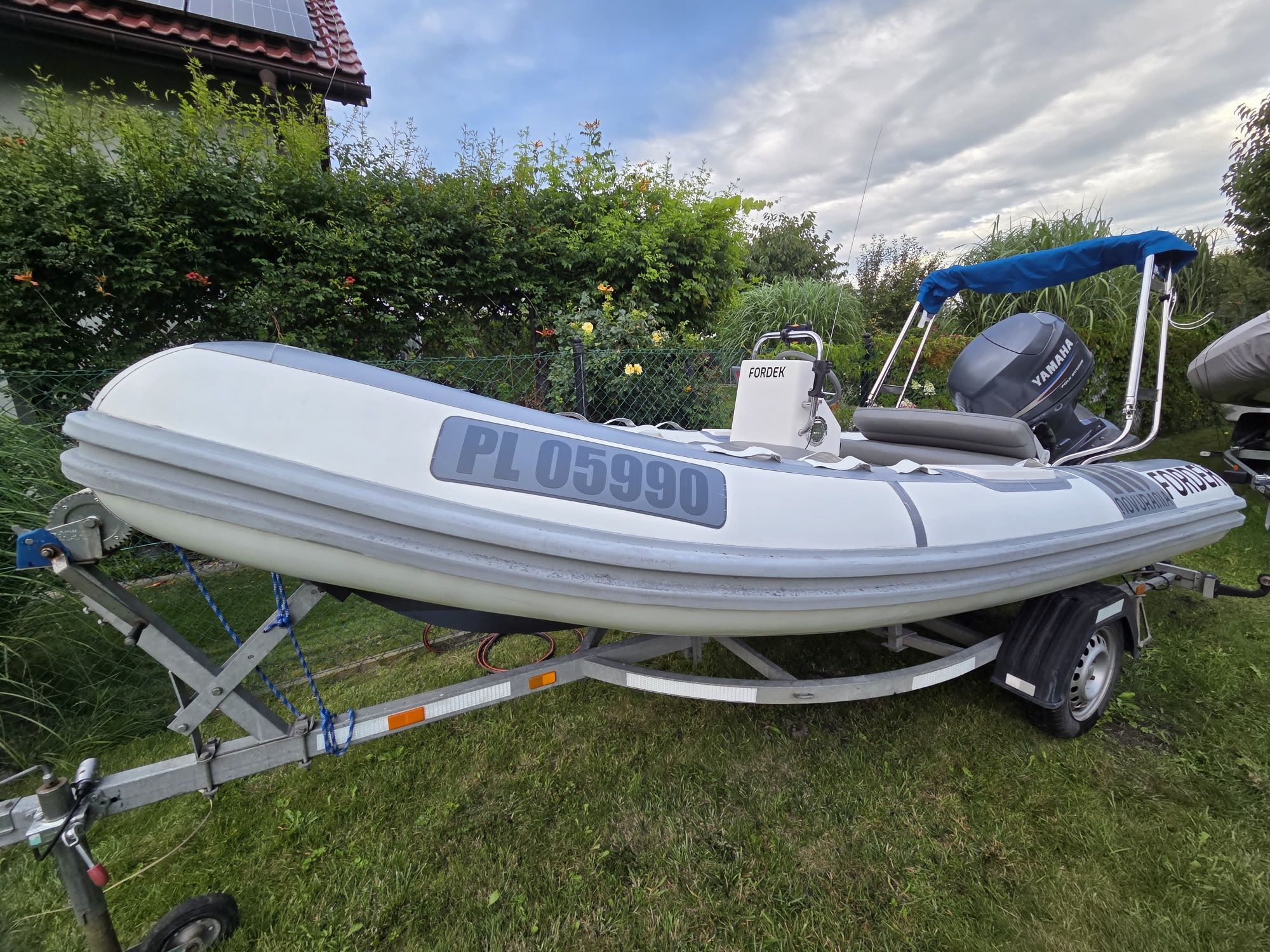RIB novurania 400 Yamaha 50km Motorówka