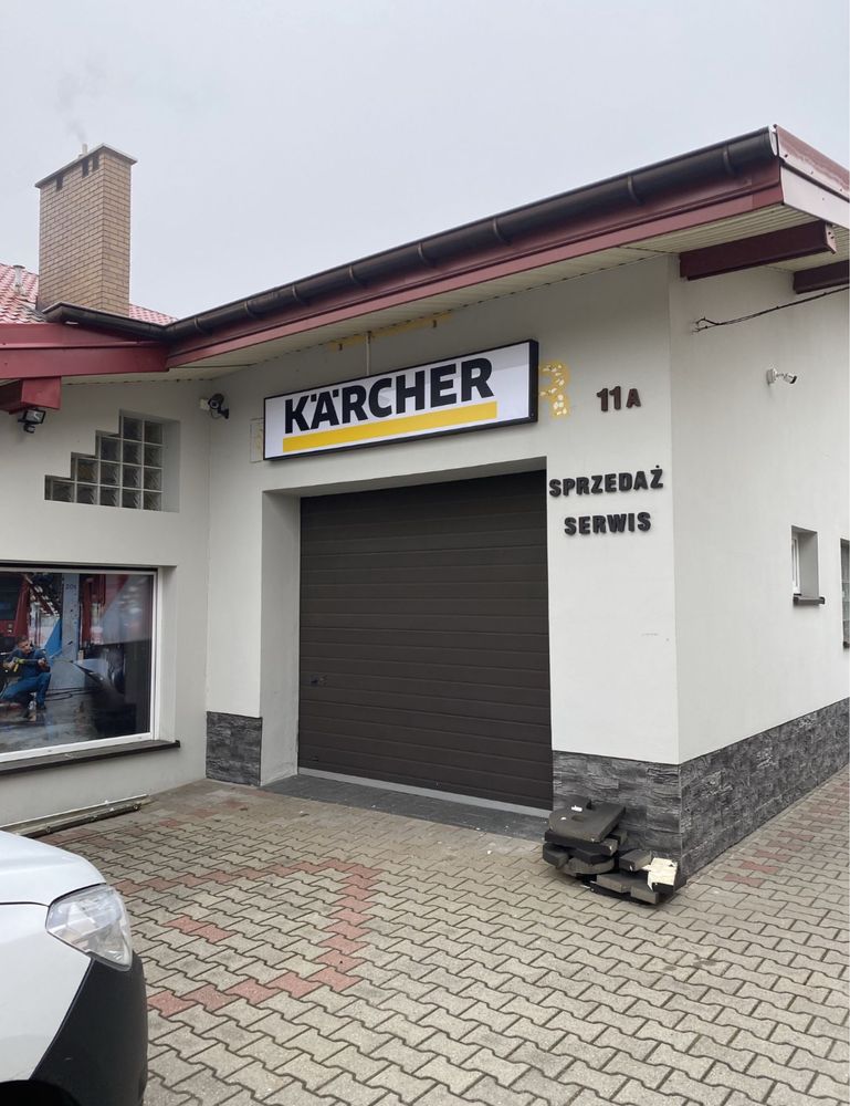 Kaseton szyld świetlny LED 300x50cm reklamowy reklama neon szyld dibon