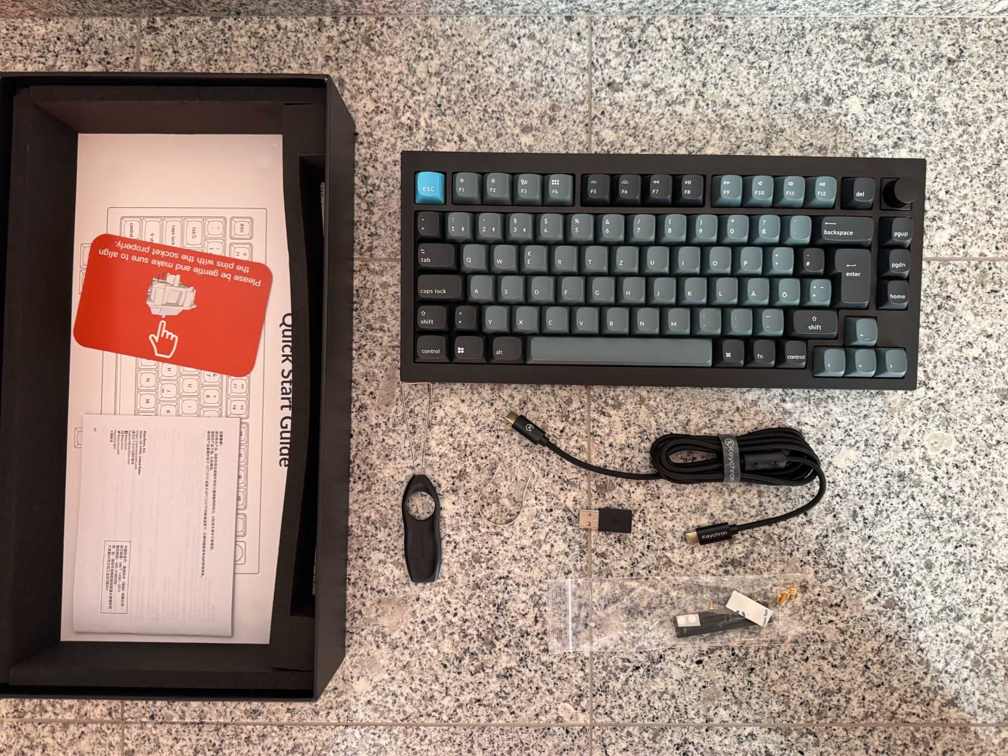 Keychron Q1 Pro QMK Layout ISO