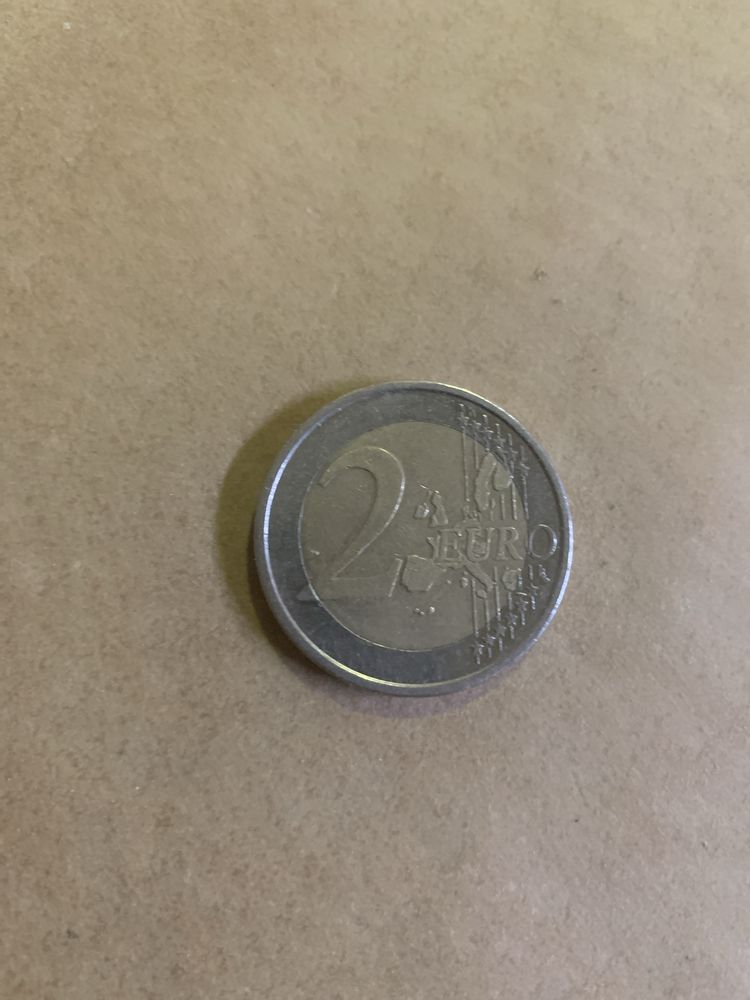 Moeda 2 euros rara