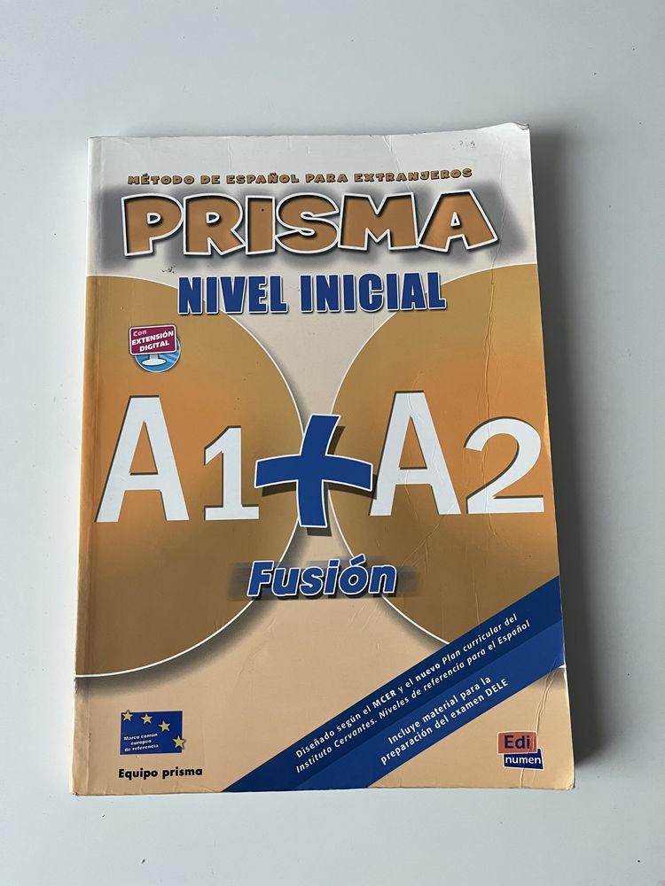 Prisma Fusion Nivel Inicial A1,A2 podręcznik do języka hiszpańskiego