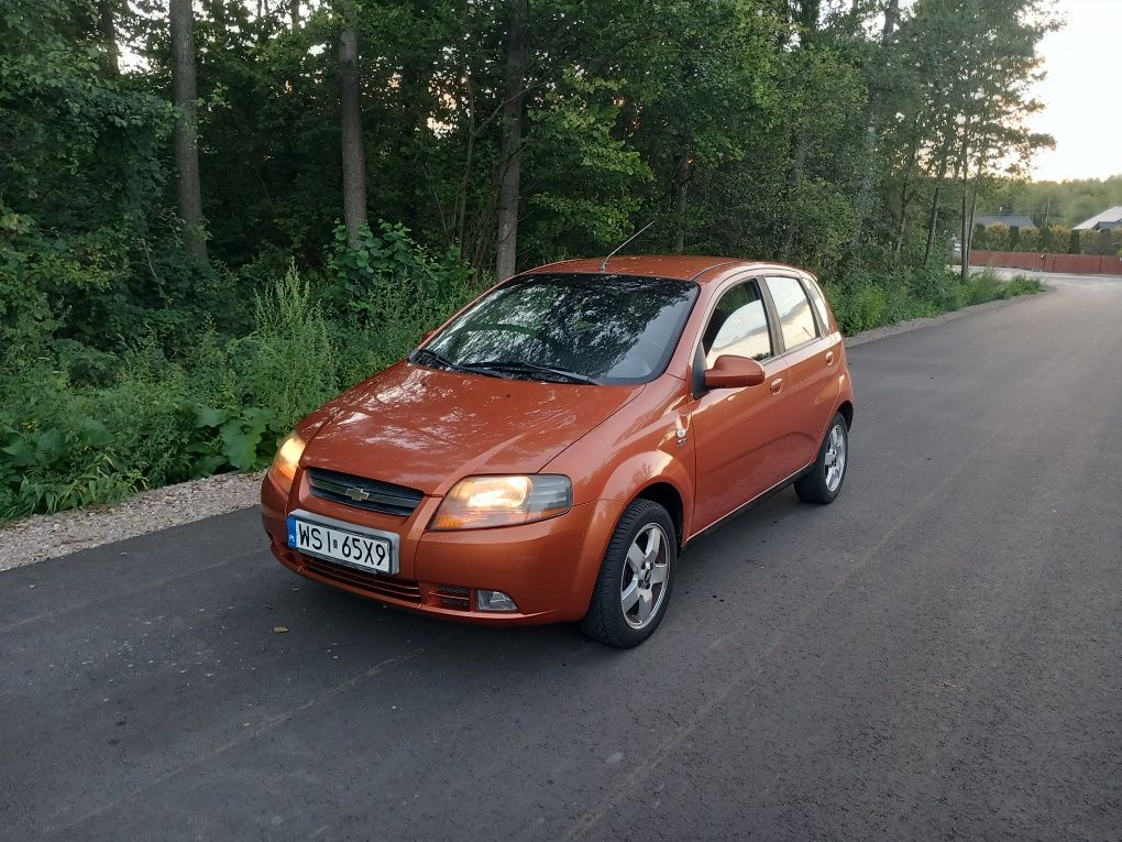 Sprzedam Chevrolet Kalos 1.4 B. Klimatyzacja *5-osobowy* Długie Opłaty