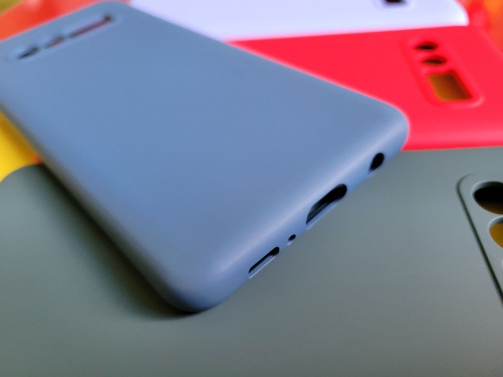 Акция! Качественный чехол с микрофиброй Samsung s10 s10 plus s10e