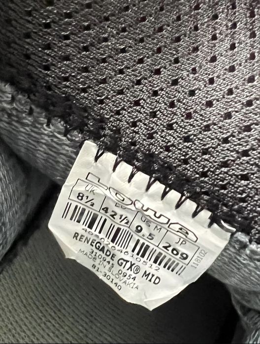 Черевики чоловічі Lowa Renegade Gore-Tex Mid 42р