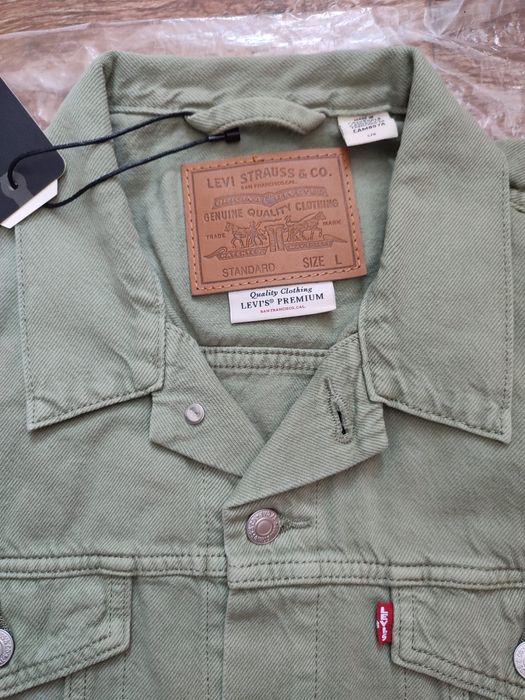 Новий чоловічий джинсовий піджак (джинсовка) Levis розмір [M/L]