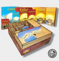 Organizer, insert do gry Catan + Żeglarze + Miasta i rycerze