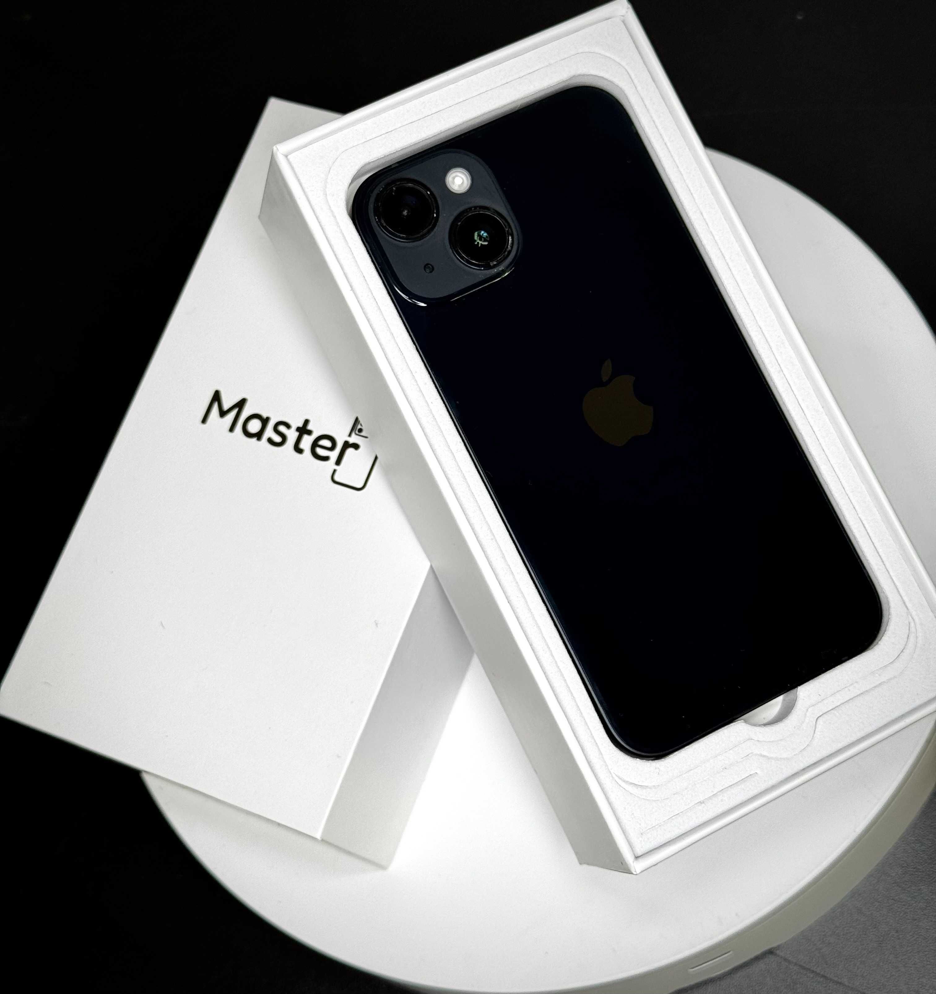 Apple iPhone 14 128GB Midnight jak nowy 100% bat 6msc gwarancji