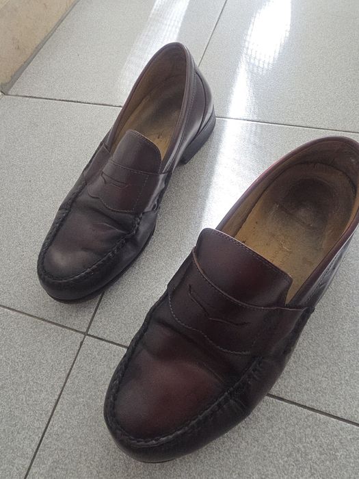 Sapatos Couro Rockport 44 - Bordeaux