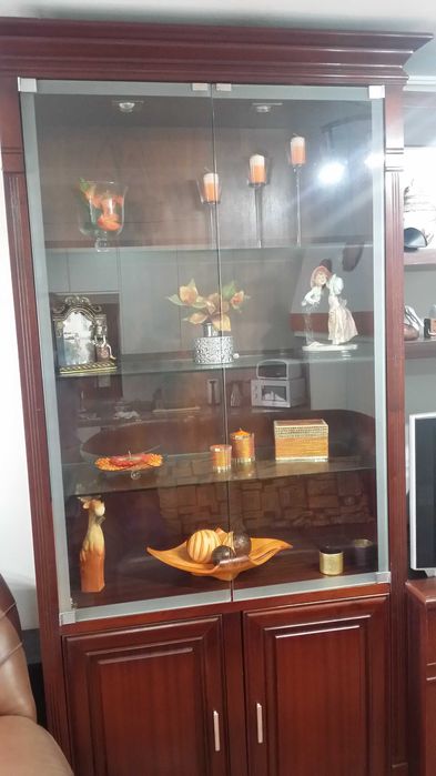 Conjunto de sofás e Estante