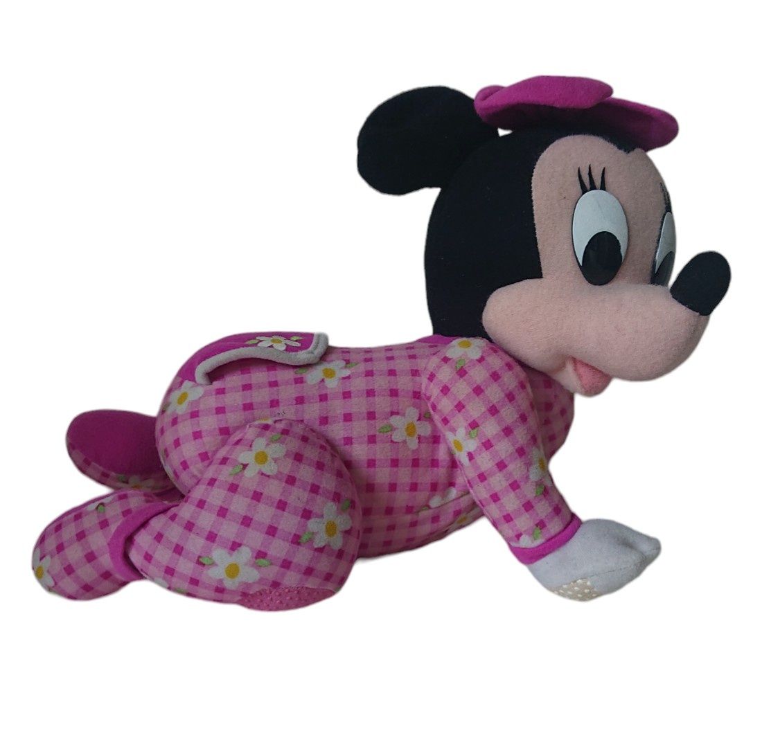 Музыкальная ползающая игрушка disney mattel минни маус
