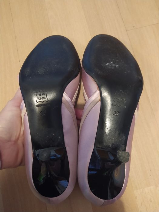 Sapatos de cerimónia rosa velho 37