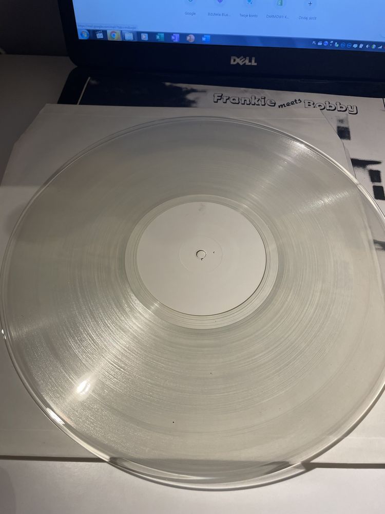 Frankie meets Bobby, limited edition clear vinyl