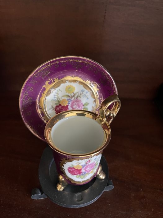 Chavena de cafe com prato Ohashi China