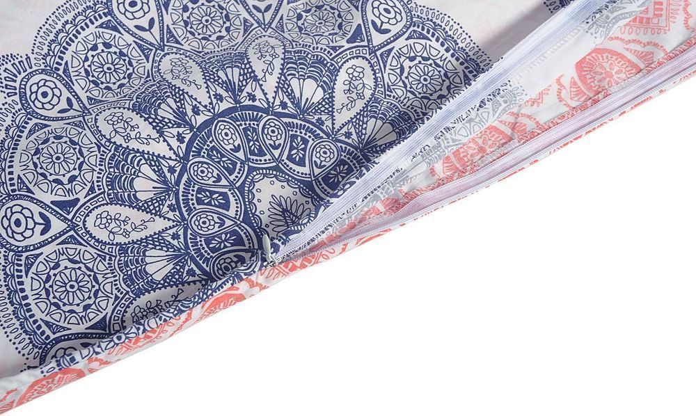 Pościel 155x200cm Bawełna 3-Częściowy Medalion