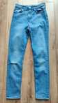 Niebieskie jeansowe spodnie 152 Skinny Fit Super Stretch Denim HM