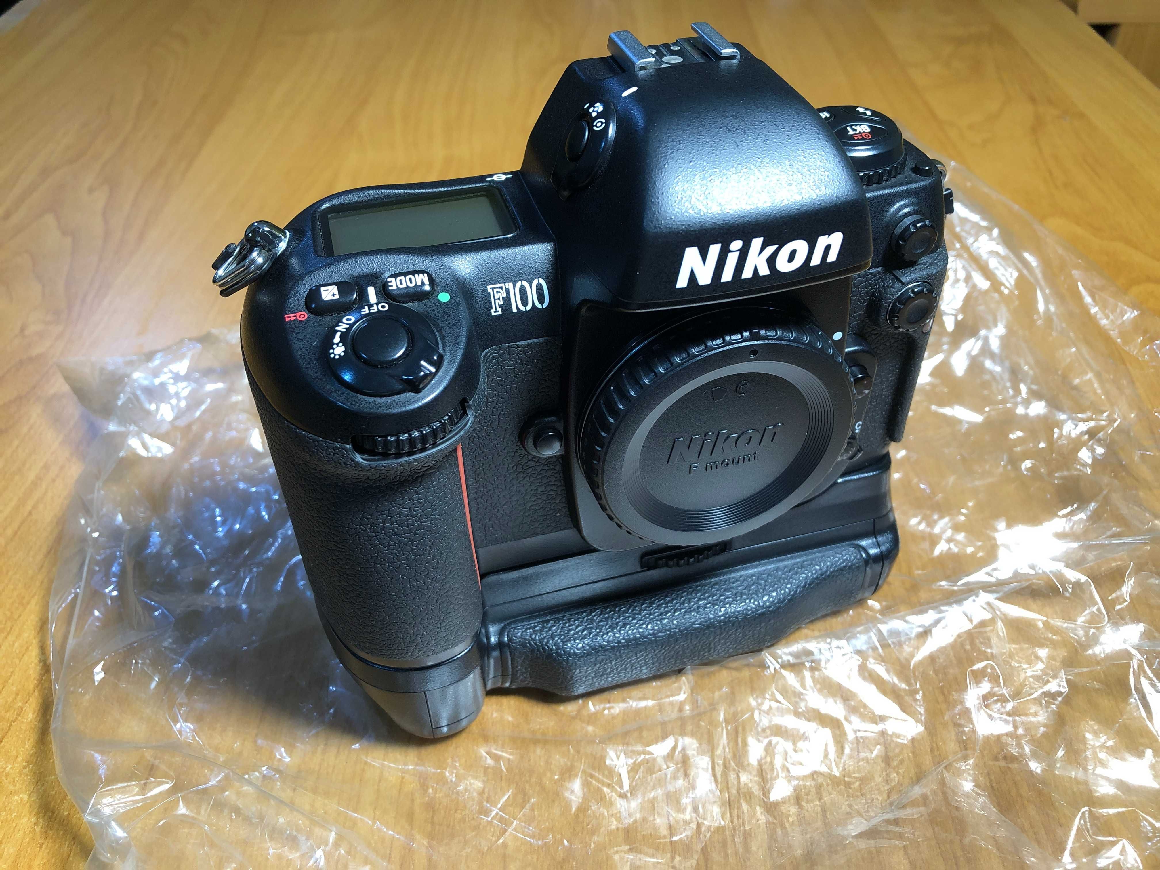 Aparat Lustrzanka Nikon F100 Body, Jak Nowy, Nieużywany po Serwisie