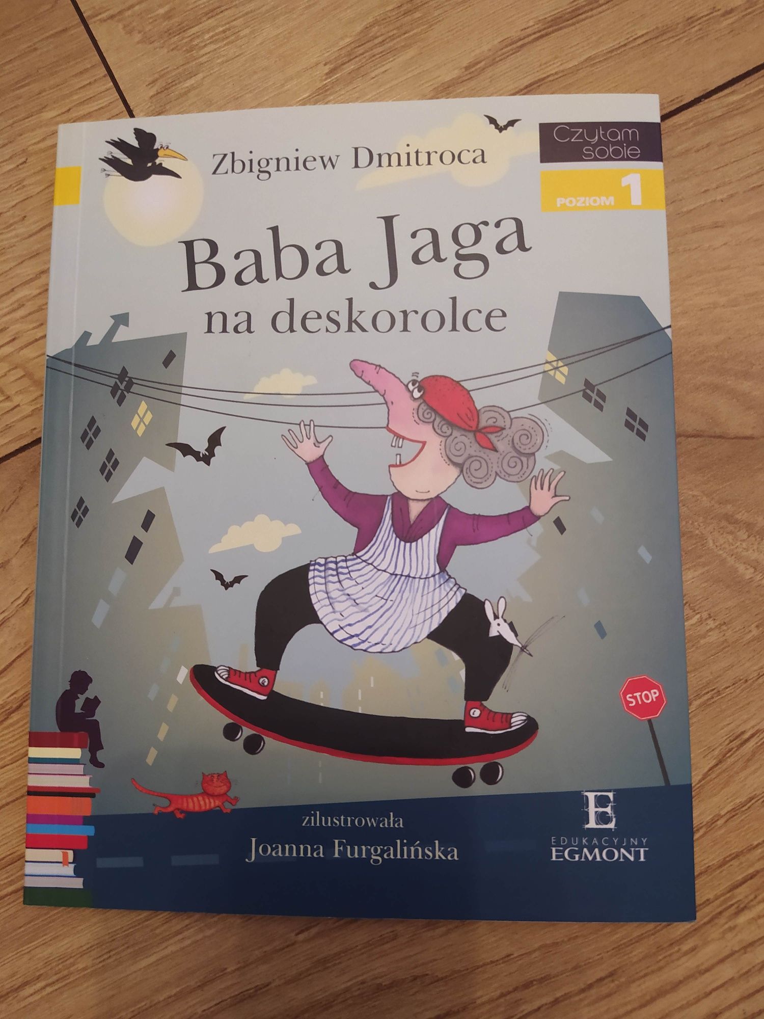 Czytam sobie Baba jaga na deskorolce