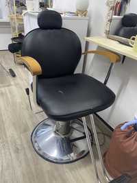 Барберське крісло перукарське барбер кременчуг