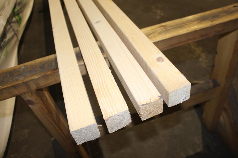 Kantówka strugana 45x45mm. Mikołów. Śląskie.