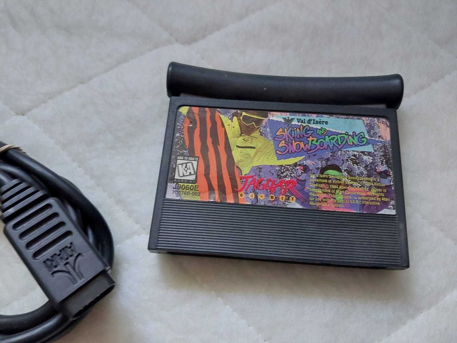 ATARI Jaguar zestaw: konsola, pad, zasilacz, gra