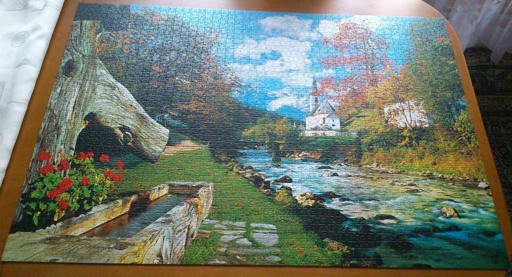 puzzle 2000el. kompletne na zamianę