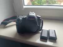 Canon 6d, pelna klatka, grip, 3x aku
