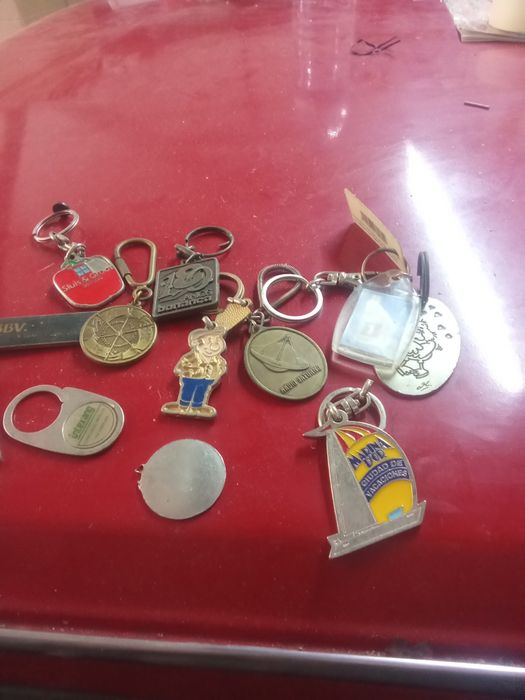 12 portas chaves de coleção.