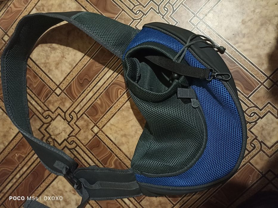 Сумка бананка для переноски тварин