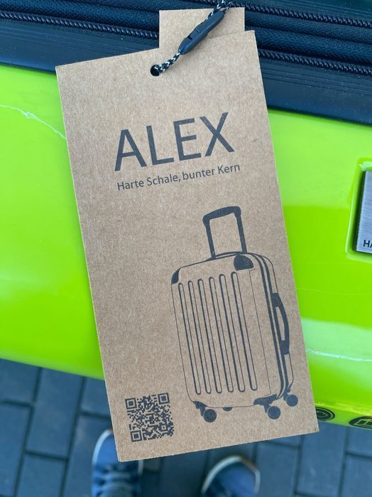 Alex Walizka Hauptstadtkoffer Jasnozielona, 75 cm , 119 L