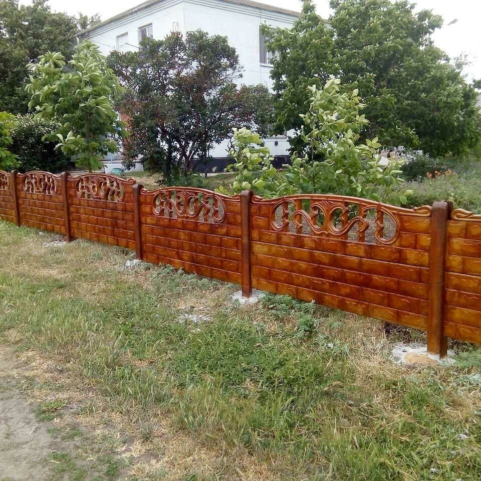 Паркани з бетону. Європаркани.