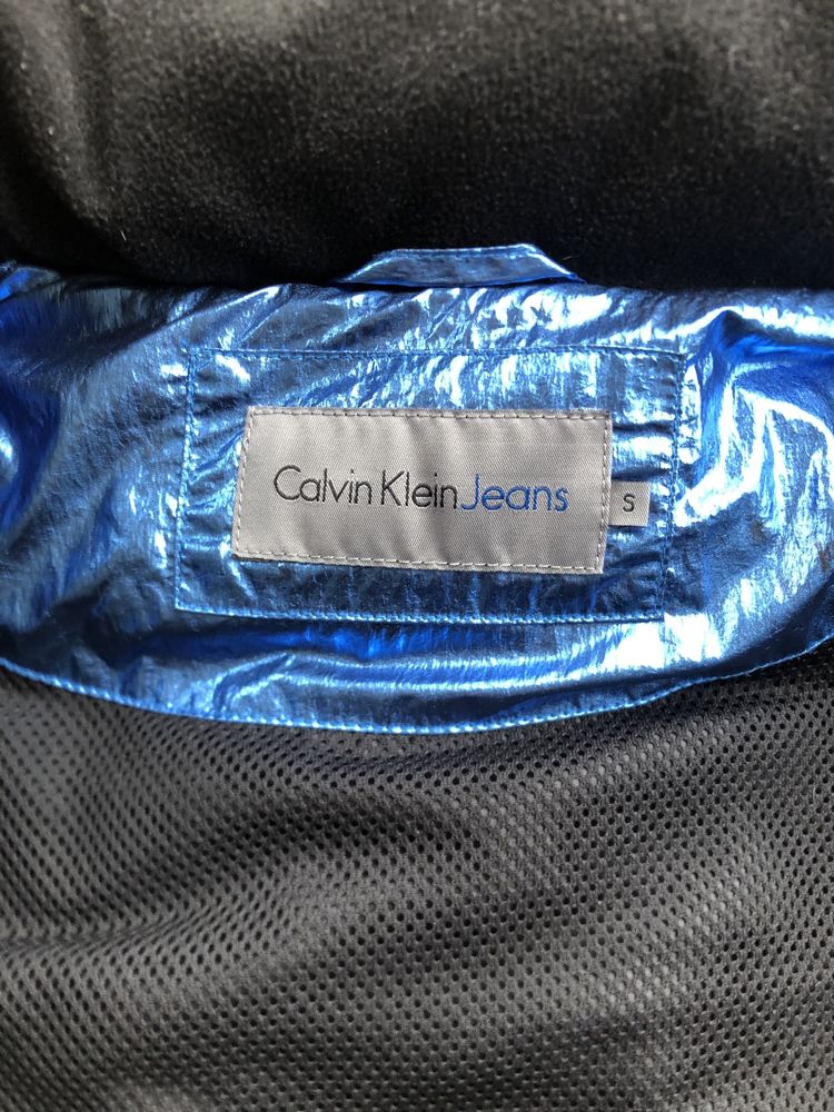 Kurtka puchowa damska-posejdon meta  Calvin Klein Jeans OHARA METALL