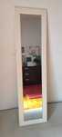 Espelho branco com moldura / White framed mirror