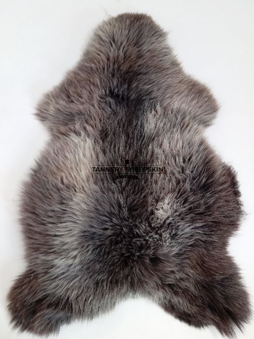 Skóra Owcza Naturalna Kolor Szary (SIWE) Skóry Owcze