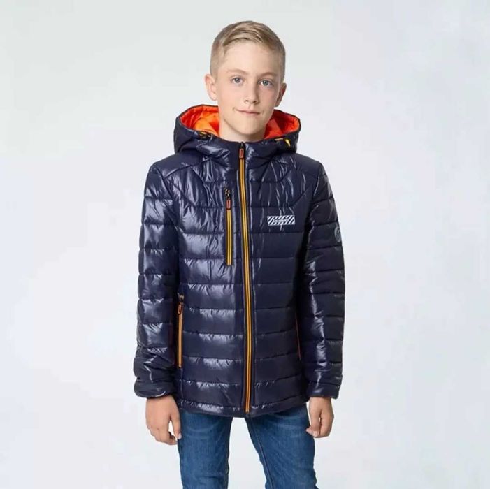 Демісезонна куртка для хлопчика Excellent синя  р   152  158  164