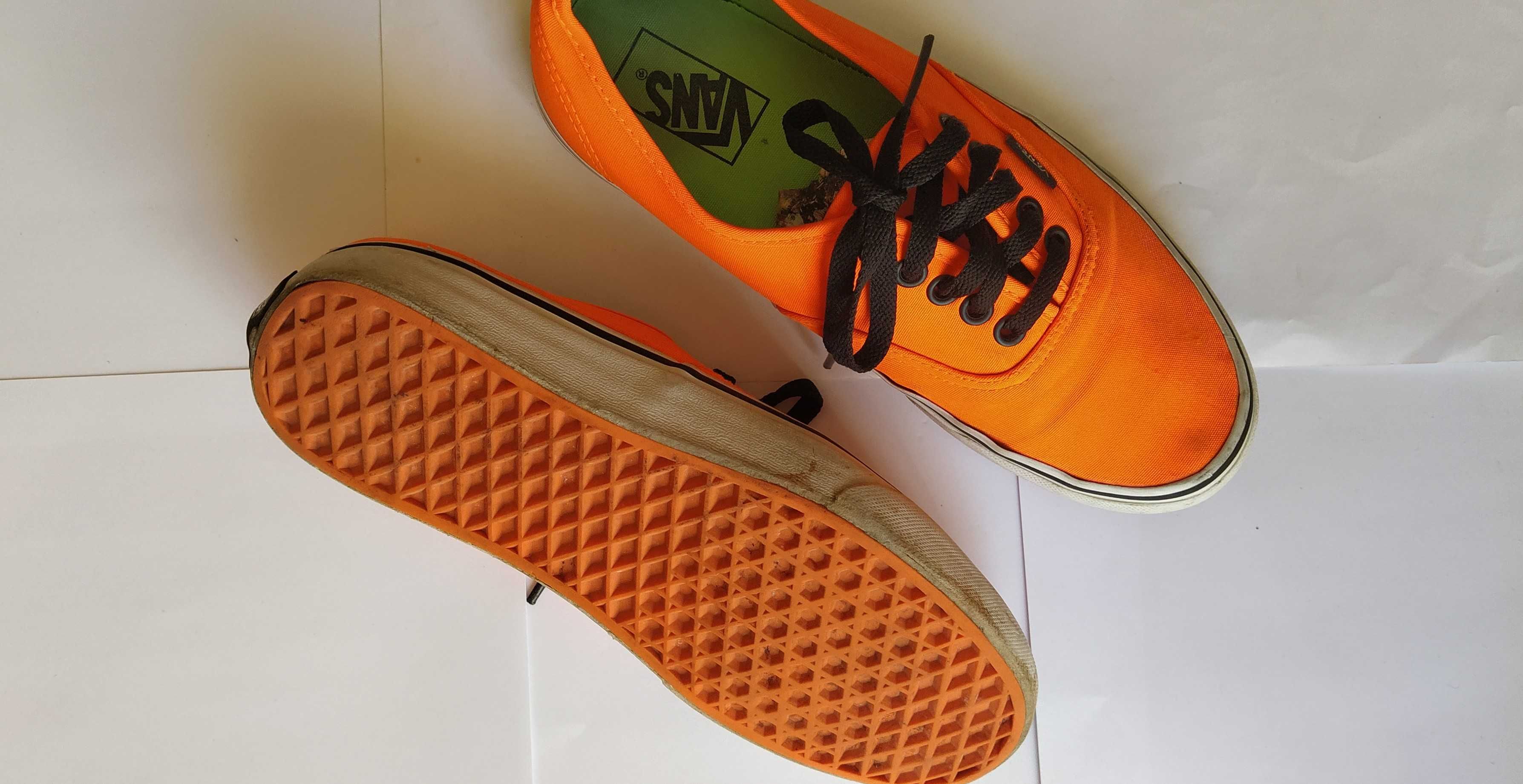 VANS Classic Neon Orange Sapatilhas Ténis EUR 40,5