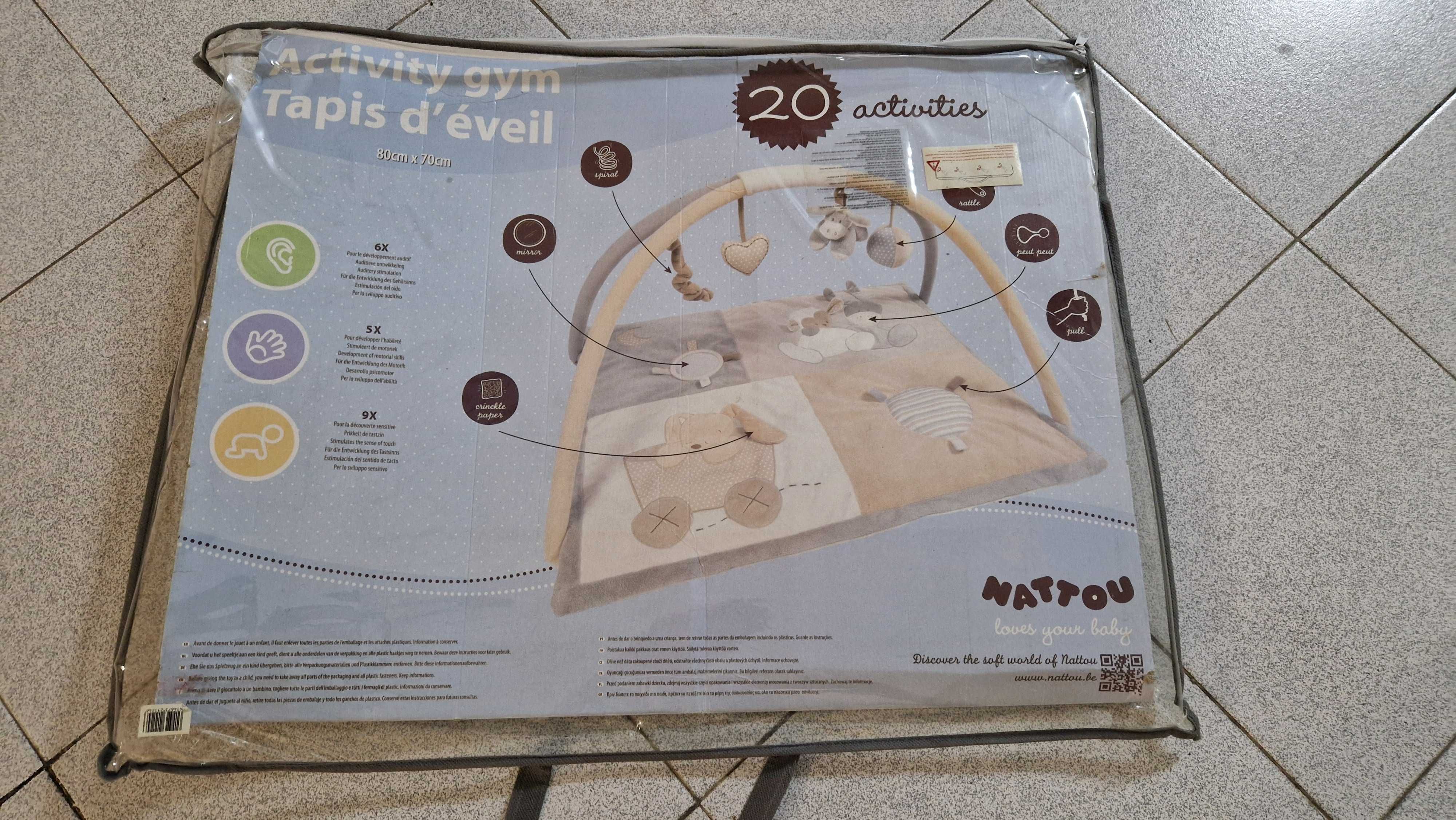 Tapete de atividades Natou 0+