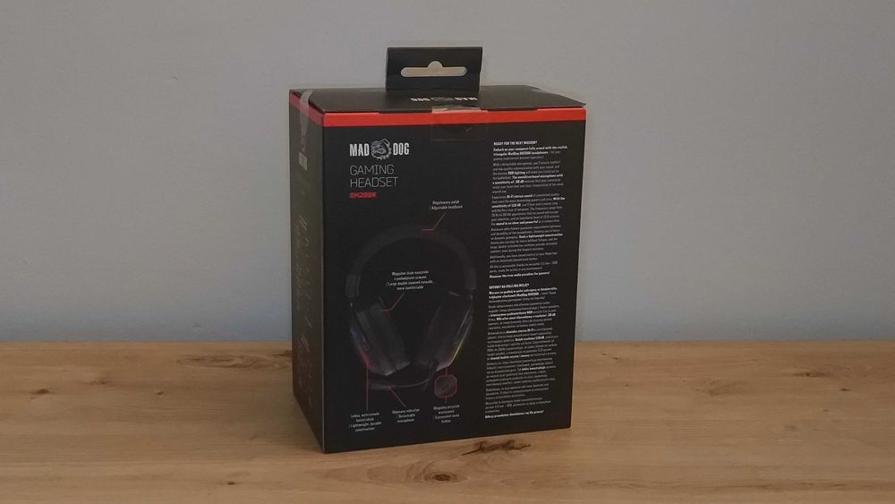 Słuchawki MAD DOG GH200K