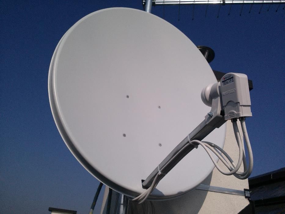 Montaż ustawianie anten TV naziemnej SAT  ul.Kościuszki 36a Wieliczka