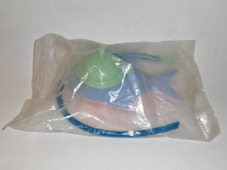 Raro brinquedo antigo para fazer bolas de sabão