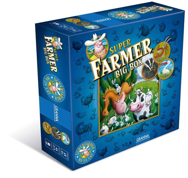 Granna SUPER FARMER BIG BOX gra planszowa