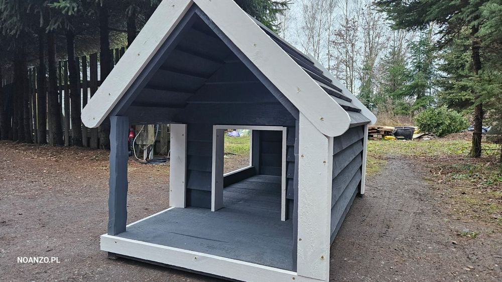 Buda dla psa z tarasem i oknem 180kg wysyłka cała PL