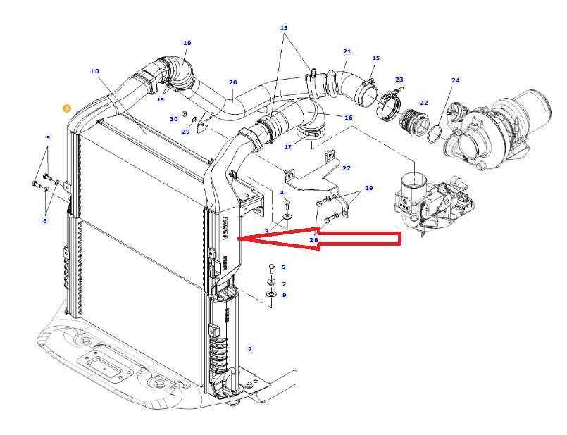 Chłodnica Intercoolera Fendt